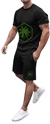 YANJI jogginganzug dunkelblau,jogging herren anzug,eleganter hausanzug herren,sport klamotten,outdoor klamotten,männerklamotten,fußball klamotten,gym klamotten,sommer klamotten