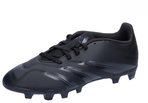 adidas Predator Club Flexible Ground Football Boots, Botas de fútbol Unisex Adulto, Core Black/Carbon/Core Black, 38 EU