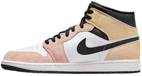 Nike Air Jordan 1 Mid SE Flight Club DX4332 800 Magic Ember/Sundial Weiß Schwarz Herren Schuhe, Magic Ember/Sundial-weiß-schwarz, 11.5