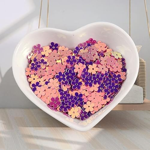 10 g/Packung, 7 mm, 5 Blütenblätter, blütenförmig, lose Pailletten, Hochzeits-Konfetti, DIY, Nähen, Nagelkunst, Party-Dekoration, Zubehör, JG Rose