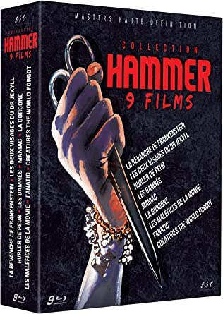 Hammer Collection - 9-Disc Box Set ( The Revenge of Frankenstein / The Two Faces of Dr. Jekyll / Taste of Fear / La caduta degli dei / Maniac / The Gorgon / The [ Französische Import ] (Blu-Ray)