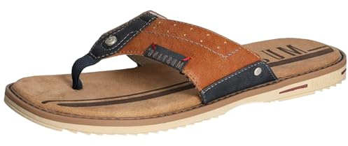 Mustang Herren 4152-708 Zehentrenner, Cognac, 41 EU