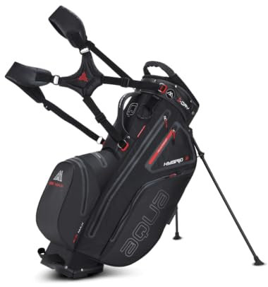 Big Max Aqua Hybrid 3 Wasserdichte Golftasche, Schwarz