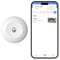 EZVIZ Water Leak Sensor, Requires Home Gateway, Wireless Mini Water Leak Detector, APP Instant Alerts, 1 Year Battery Life, IP67 Waterproof, Smart Home Alarm System, Work with EZVIZ Cameras (T10C)