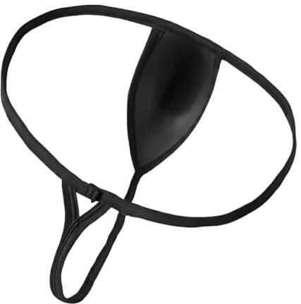 Mens Thongs Underwear Cup Bulge Enlarge Enhancing Swimwear Padded Pouch for Swimming Boxers Briefs G-String Sponge Pad sexy