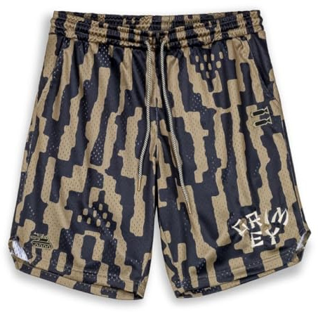 PANTALÓN CORTO GRIMEY LUCKY DRAGON MESH BASKET - GREEN SS24
