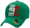 SINABIN Hecho En Mexico Logo Acryl Baseball Cap, Grün , Einheitsgröße