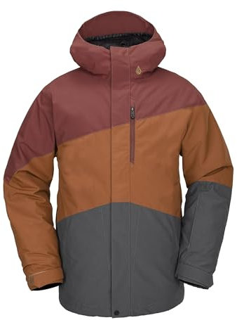 Volcom Herren Insulated Ski Jacket Primry Isolierte Snowboard Winter Skijacke, Caramel S5, XL