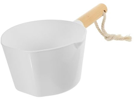 Alipis Holz Wasserschöpfschaufel Mit Langem Griff Für Küche Und Bad Wasserkelle Zum Abspülen Und Spielen Stapelbar Für Einfache Aufbewahrung