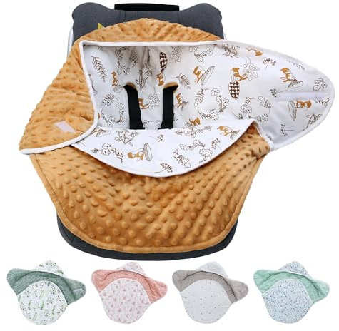 amo nenes Universelle Einschlagdecke Babyschale Winter Fußsack 0-12M