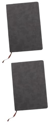 SEWACC 2 Stück 2022 Kalenderbuch 2022 Kalender Notizblock Notizbuch-kalenderplaner Aufgabenplaner Breite Linierte Spiralblöcke Zeitmanagement-notizblock Buch Planen Tagebuch Papier Grey