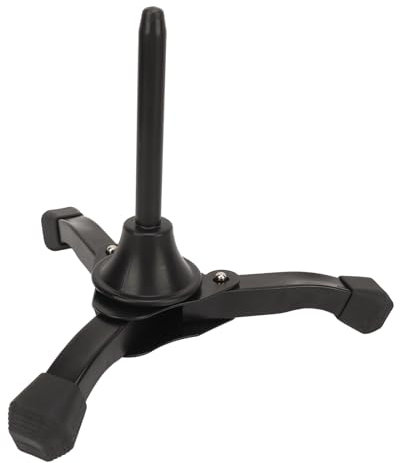 Alomejor Tragbarer Flöten-Klarinetten-Stativhalter, Faltbarer Blasinstrumentenständer für Oboe, Flöte, Klarinette