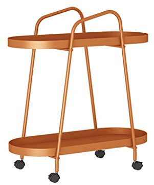 WLCNYL Rollwagen, Beistellschrank, mobiler Couchtisch, Wohnzimmersofa, Kleiner Nachttisch, Büro, Balkon, Gartenmöbel (White-Space-Element (1) 3)