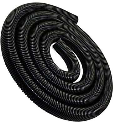 FytStycale Tubo Flessibile Nero di Ricambio per Aspirapolvere Industriale, Tubo Filettato, Diametro Interno 50 Mm