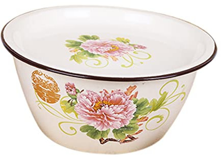 PHENOFICE Vintage Küche Emaille Rührschüssel Für Emaillierte Waschschüssel Emaille Ware Schüssel