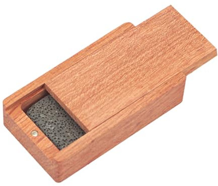 Thoquene Duftöl Stein mit Hölzerner Diffusor, Duftstein für Ätherische Öle