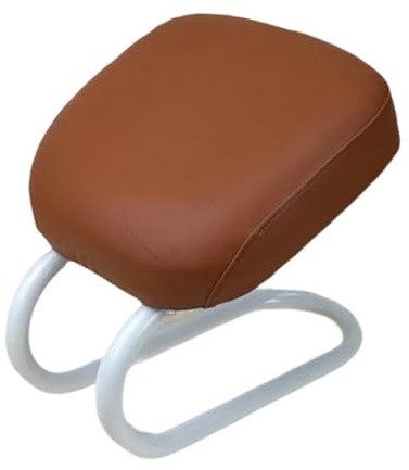 Pegciuho Meditationshocker, Stabiles Geschenk, Ergonomische, Leichte Gebetsbank für Frauen, Meditationsbank Zum Beten, Studio Home, Braun