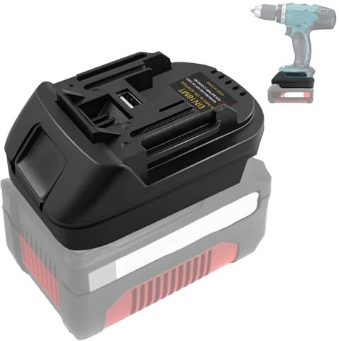 Akku Adapter für Einhell 18V Akku Konverter auf für Makita 18V Elektrowerkzeug