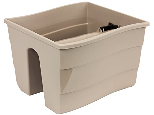 Jardinière de Balcon - Jardinière de Balcon - Hauteur : 20 cm - Beige ondulé