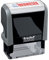 Trodat Office Printy 4912 Selbstfärbender Textstempel, Text Überwiesen, Abdruckfarbe blau-rot, 47 x 18 mm