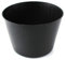Gipsbecher 130 mm Anrührbecher Mischbecher flexibel schwarz Gummibecher Mörtel - MKK® 1 Stück