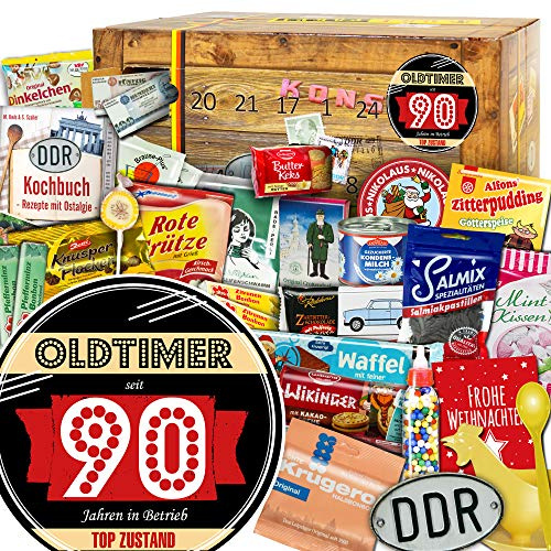 Oldtimer - seit 90 Jahren in Betrieb/Ossi Paket/Adventskalender DDR 2024