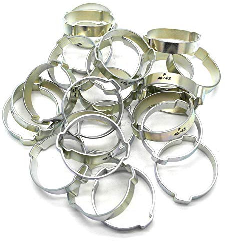 Mikalor 5 X W1 40-43mm (1.5/8) Double Ear O Clip