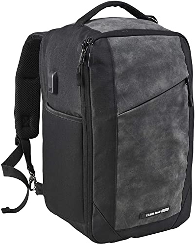 Cabin Max Für Ryanair Handgepäck Rucksack 40x20x25, Reiserucksack, Tasche Flugzeug Wizzair, Eurowings, Easyjet Vueling (Travel Backpack Manhattan 20L 40x25x20)