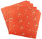 Ideen mit Herz Transparentpapier | 100 Blatt | Premium-Qualität | 110 g/qm | bedruckt | ideales Faltpapier zum Sterne basteln | transparentes Bastelpapier (Hirsche | rot & gold, 15 x 15 cm)
