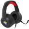 GENESIS Auriculares Gaming Neon 200 Negro Rojo RGB