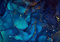 wandmotiv24 Fototapete Steinoptik blau Wasserfarben, XL 350 x 245 cm - 7 Teile, Wanddeko, Wandbild, Wandtapete, Acryl Kunst gelb M6567