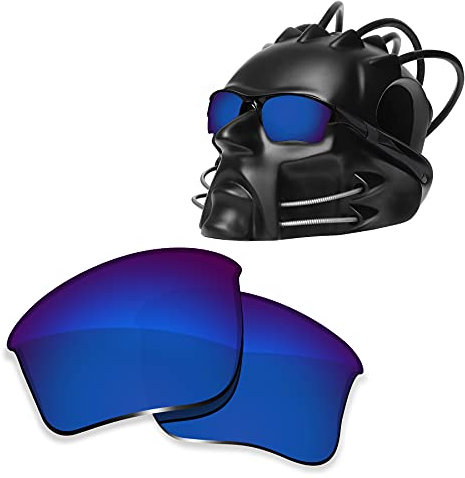 ToughAsNails Verres polarisés de rechange pour lunettes de soleil Oakley Half Jacket 2.0 XL OO9154, bleu nuit, taille unique