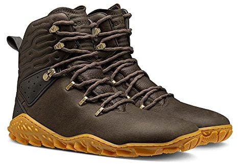 VIVOBAREFOOT Tracker Forest ESC, Mens Leather And Wool Hiking Trainers With Barefoot Sole