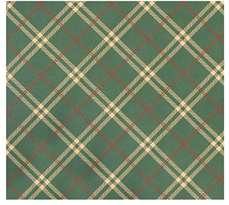 Unbekannt Geschenkpapier Für Jungen Weihnachtsgeschenkpapier Weihnachtsgeschenkpapier 20''*27,5'' Santa Merry Christmas Schneeflocken Plaid Geschenkpapier Rot Kariert (D, One Size)