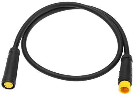 eMagTech 3-poliges Verlängerungskabel (41 cm) für E-Bike, Schwarz, Kompatibel mit Bafang BBS BBSHD, Power Off Bremsgriff, Induktionskabel, Gangwechselkabel, Elektrofahrrad-Zubehör