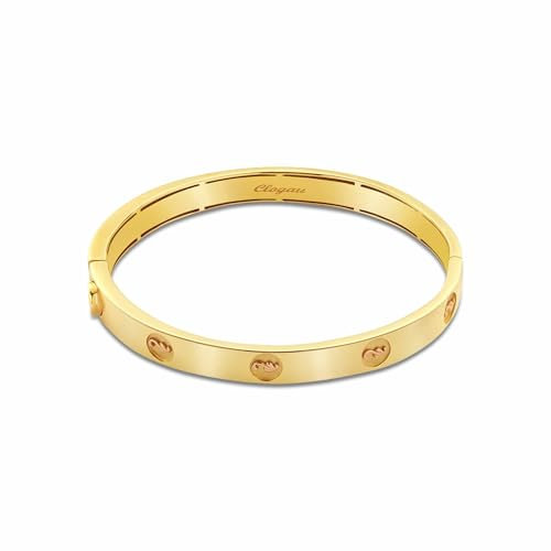 Clogau Insignia 9ct Solid Gold Bangle Standard