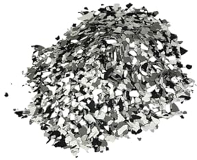 SAMATEC Farbchips Dekochips Farbflocken für Bodenbeschichtung zur individuellen Gestaltung SamaChips Mischung Standard (0,5 Kg)