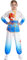 Yeahdor Kinder Mädchen Kong Fu Bekleidung Set Langarm Sportshirt mit Lang Hose Tai-Chi-Uniform Chinesische Kampfkunst Kleidungsset Blau 98-104