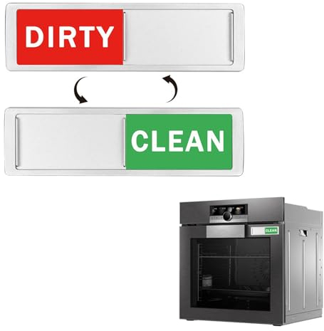 vcsjw Dirty Clean Dishwasher Magnet,Clean Dirty Dishwasher Sign,Spülmaschine Sauber Dreckig Schild,Spülmaschine Sauber Dreckig Schild,Geschirrspüler Küchenzubehör - Kitchen Gadgets