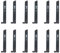 Torribala 12 Piezas 3G 4G 5G Antena 600-6000MHz 18DBi Ganancia SMA Macho para Tarjeta de Red InaláMbrica WiFi Enrutador SeñAl Alta (C)