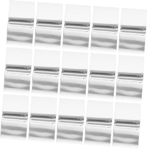 Veemoon 50pcs Christmas Decorations Outdoor LED Fairy Light Hanger Party Lights Clips Multi-use Small Lights Clips Fairy Lights Gazebo Lights Christmas Garland Hook Silver Manganese Steel