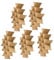 5 Pack Moving Box Glasses Divider Kits Cardboard Dividers Fit Boxes Packing Box Inserts for Cardboard Shipping Glassware and Delicate Items