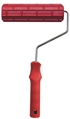 Zktfyshk Outils, 7 Pouces Peinture Rouleau Imitation Brique Motif Gaufrage Rouleau Décoration Murale Ménage Peinture Rouleau Art Brosse