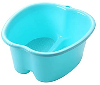 MOBYGKFY Vasca da bagno per pediluvio Vasca da bagno Vasca idromassaggio Grande secchio pediluvio, Pedicure, Detox, Massaggio