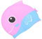 Milisten Silicone Swim Cap with Ear Protection Cartoon Design Flexible Durable Swimming Hat for Boys and Comfortable Head Swim Head Cover