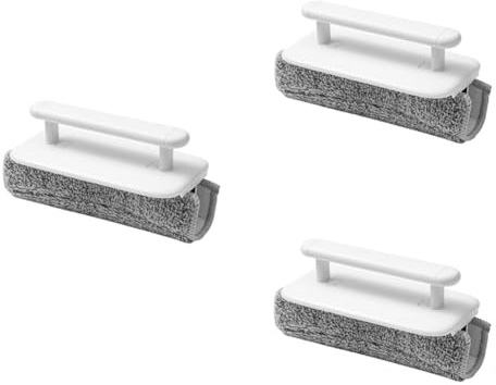 Flaroey Detachable Window Washing Brush Window Groove Cleaning Tool Sliding Door Track Cleaning Handheld Brush Scraper 3PCS