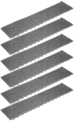 CTIRCHIU Filtre pour Climatiseur Filtre de Ventilation Solide 6 Pièces en Coton Noir Haute Efficacité Facile à Nettoyer et Remplacer pour Camping et Maison pour Air Conditionné
