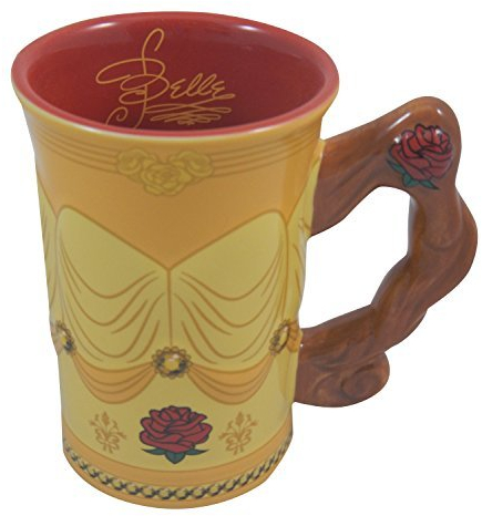 Disney Parks Beauty and the Beast Belle Dress - Taza de cerámica (cerámica), diseño de Parks Beauty