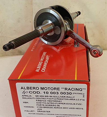 ALBERO MOTORE compatibile con minarelli compatibile con yamaha racing scooter oriz. F10-12-15 SR BETA NITRO AEROX