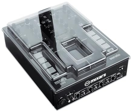 Decksaver Cover for Mixars Duo - Super-Durable Polycarbonate Protective lid in Smoked Clear Colour, Made in The UK - The DJs' Choice for Unbeatable Protection